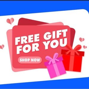 Pink and Red Gift Box Graphic